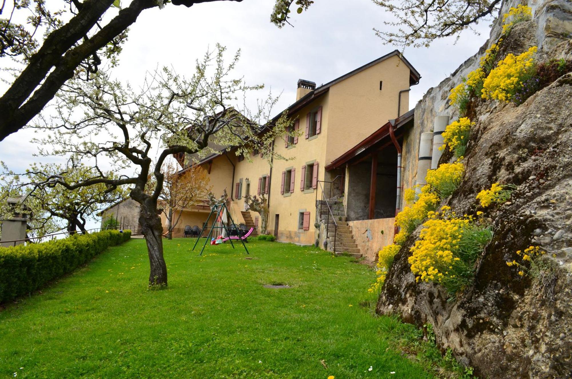 Hotel Domaine Du Burignon Saint-Saphorin Zewnętrze zdjęcie